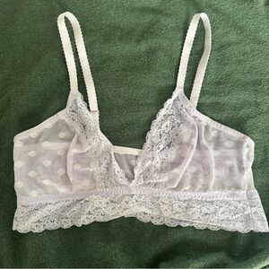 Lavender Lace Sheer Bralette
